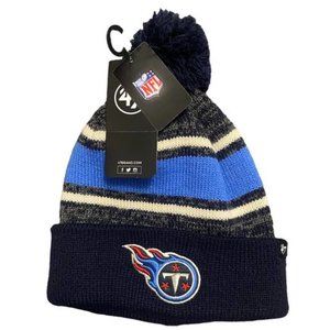Tennessee Titans NFL TEAM Knit Winter Hat. New With Tags ’47 Brand. New /w Tag